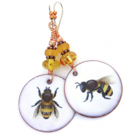bee jewelry handmade gift for women