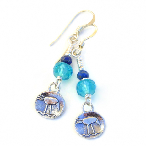 bird earrings handmade jewelry gift for women