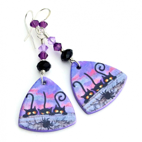 Artisan made from polymer clay, the fun permanent transfer decal features three