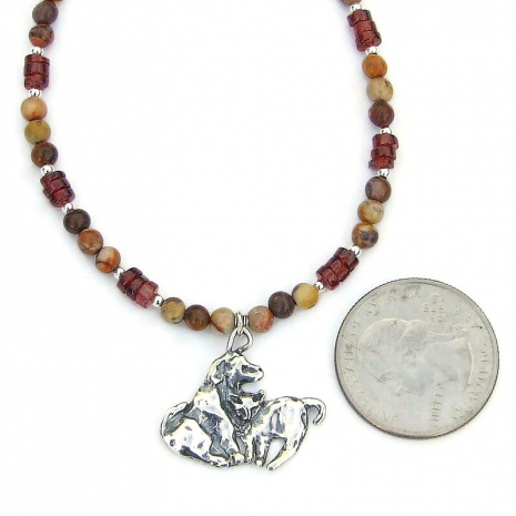 cat dog jewelry handmade gift for her pet lover