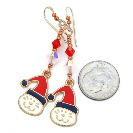 cat kitty handmade christmas holiday jewelry gift for women