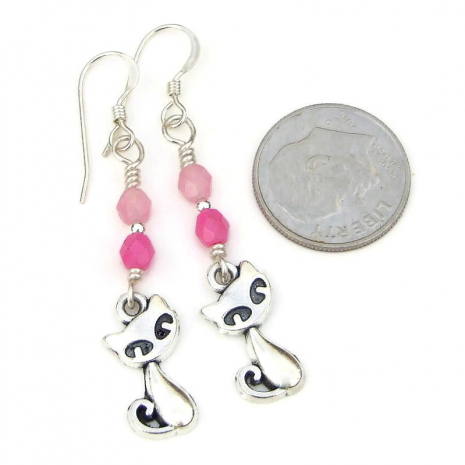 cat lover kitty handmade jewelry gift for her