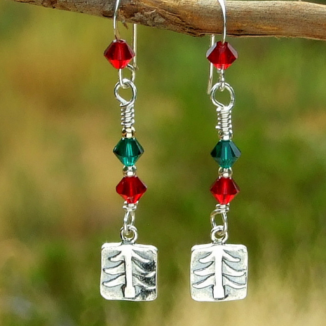 christmas tree jewelry gift for her