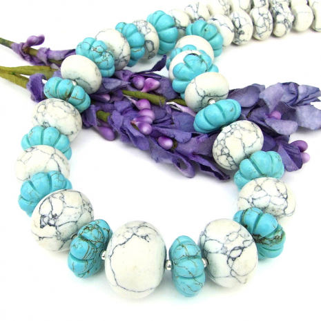 chunky gemstone necklace git for womenf
