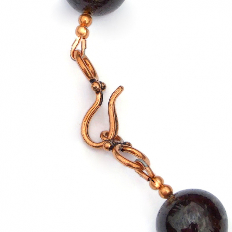 copper hook clasp set