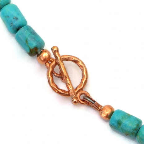 copper toggle clasp set