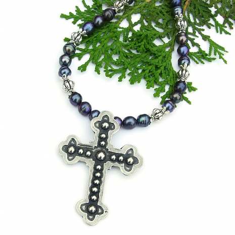 cross jewelry for women gift idea