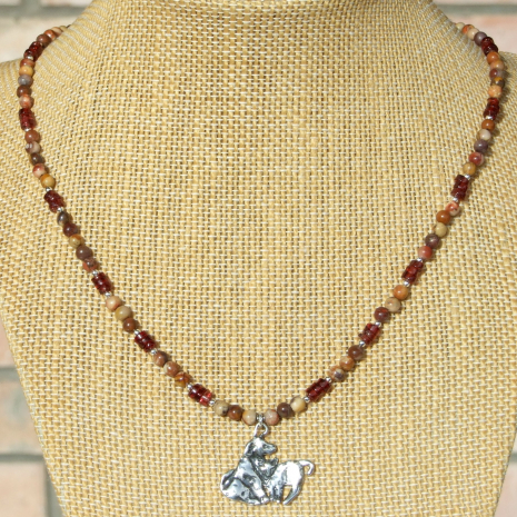 dog cat charm jewelry handmade pet lover gift for women