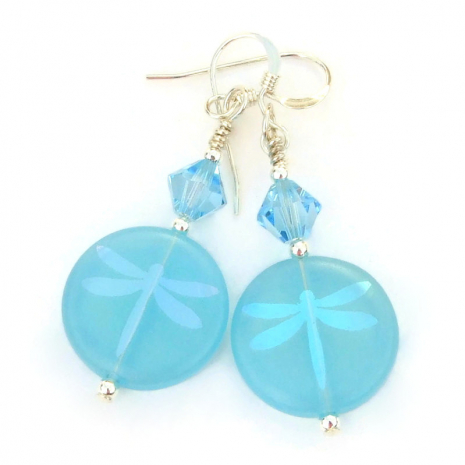 dragonflies earrings gift for her