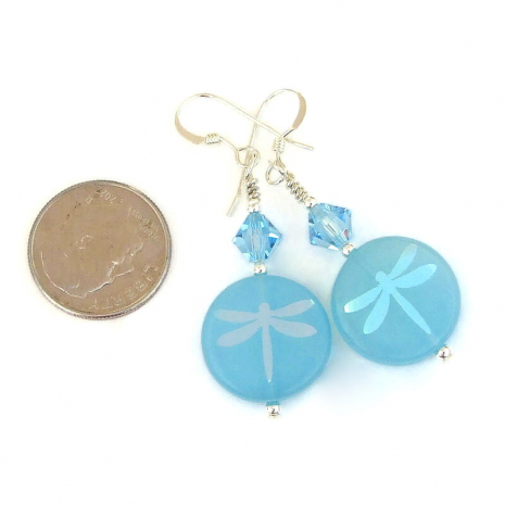 dragonflies jewelry gift for her