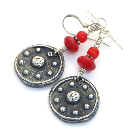 eightfold path wheel of life jewelry handmade gift for women