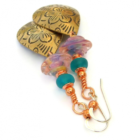 flower jewelry lightweight gift for her