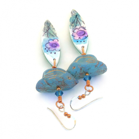 flowers birds handmade jewelry boho