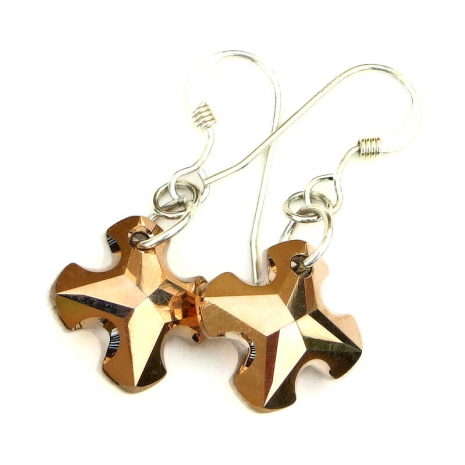 greek cross jewelry swarovski crystals sterling silver