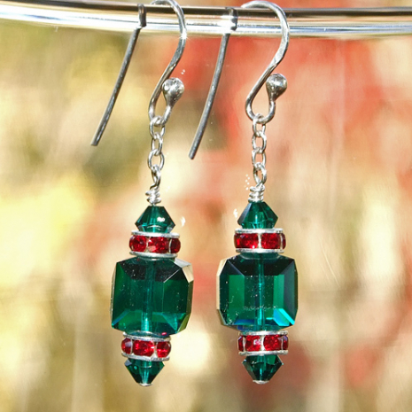 christmas earrings gift idea