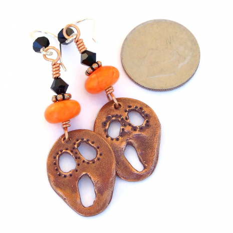 halloween scream handmade jewelry gift for her