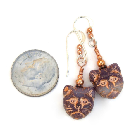 kitty cat handmade jewelry gift for her