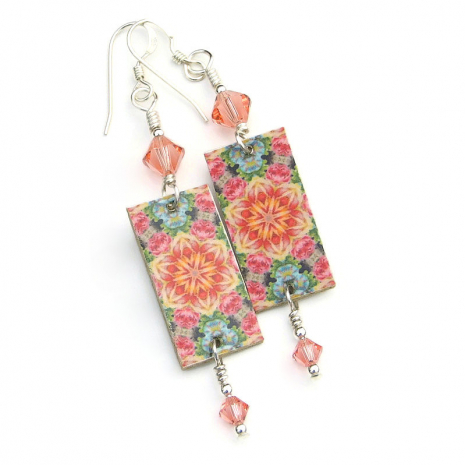 mandala jewelry handmade gift for women