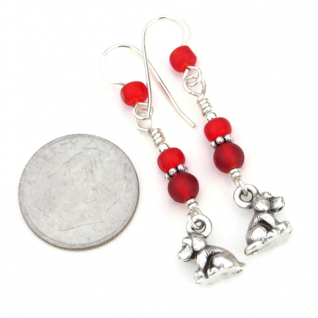 puppy dog charm jewelry handmade gift for women