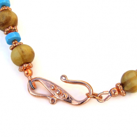 pure copper hook clasp set