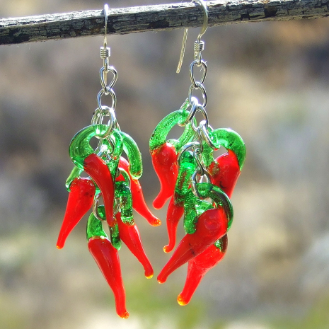 ristra chile handmade jewelry gift for her