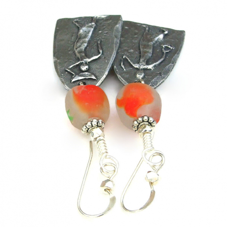 rustic women folk art handmade jewelry