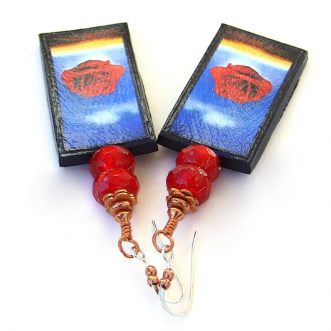 salvador dali meditative rose jewelry gift for her