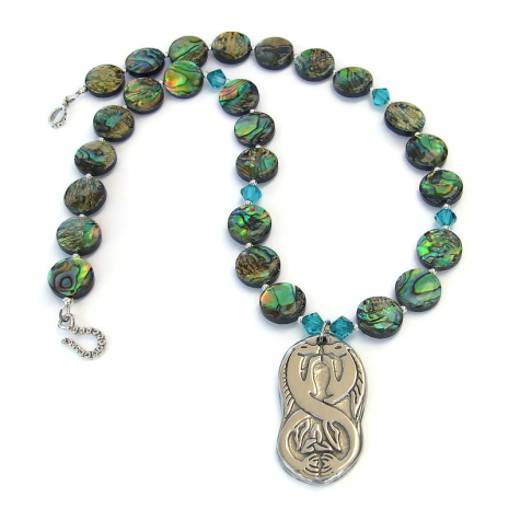 seahorses pendant jewelry gift for women
