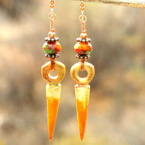 spike jewelry boho handmade gift for women