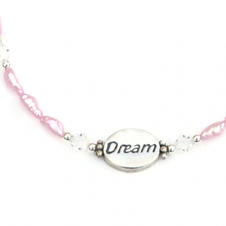 sterling silver dream handmade necklace gift for her