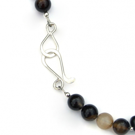 sterling silver hook clasp set