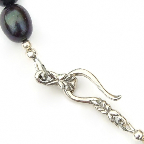 sterling silver hook clasp set