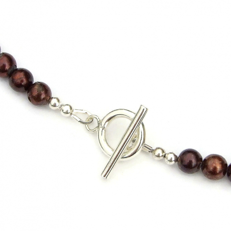 sterling silver toggle clasp set