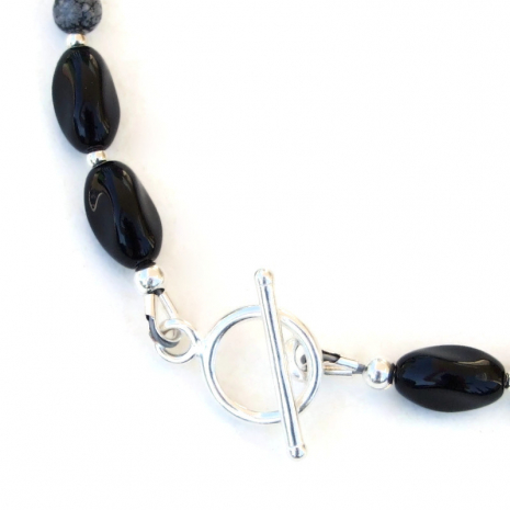 sterling silver toggle clasp set