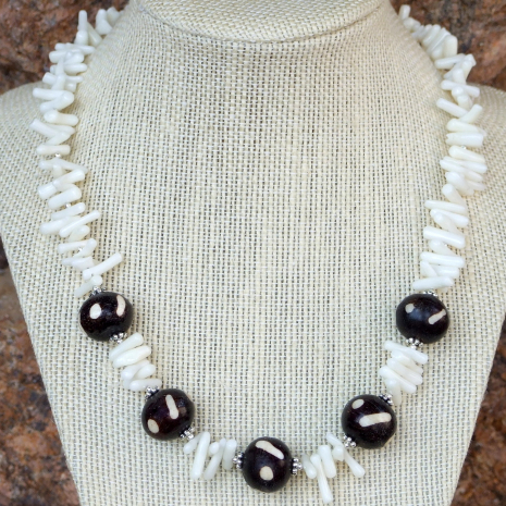tribal boho jewelry handmade necklace for women