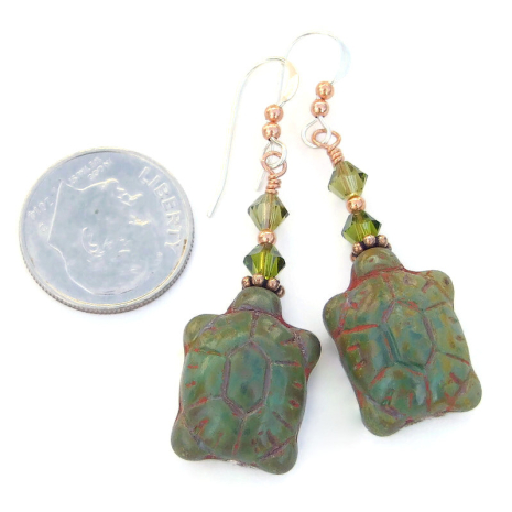 turtle handmade jewelry gift for her