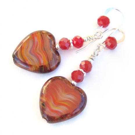 valentines day handmade heart jewelry gift for her