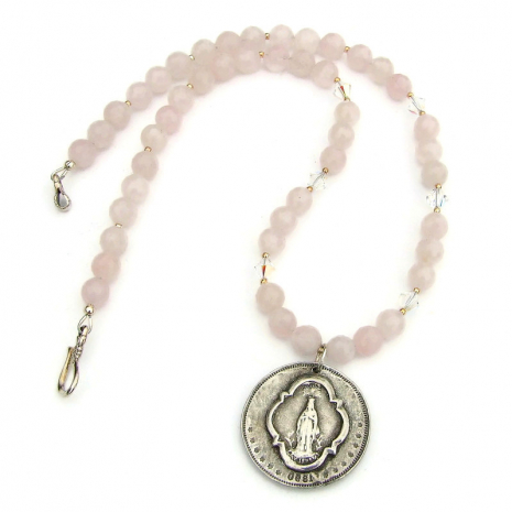 virgin mary pendant jewelry gift for women