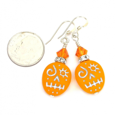 voodoo halloween day of the dead jewelry handmade gift for her