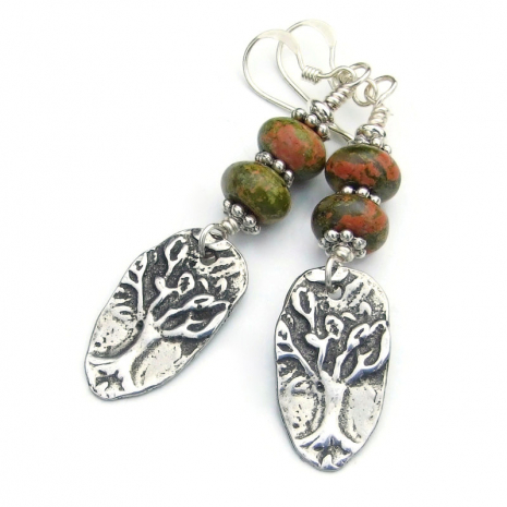 yggdrasil tree of life jewelry handmade gift for women