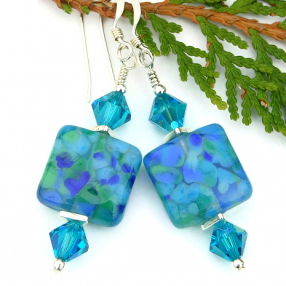 blue_aqua_green_monet_handmade_earrings_lampwork_crystals.jpg