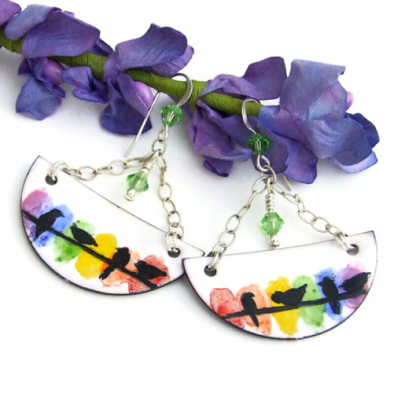 enamel_birds_half_moon_dangle_earrings_sterling_chain.jpg