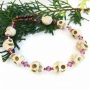 SKULLS APLENTY - Day of the Dead Handmade Magnesite Skull Bracelet Pink Swarovski  279564bc983d92d060316be0e858bfdde7a0eece0caf9aa4d0123bd08795e799.jpg