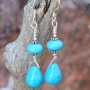 DREAMING IN TURQUOISE - Turquoise Magnesite Teardrop Handmade Earrings, Sterling  6db8a891146b02f593163d58c7b02b5e2259059cb44f4dd0ce19db27e4c1a706.jpg
