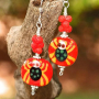 ITSY BITSY SPIDERS - Halloween Spider Lampwork Red Coral Earrings, Handmade 7ff529713f6b5c927ded6e93c6413942bd2ed5c68f775599c38d301e30115d0c.jpg