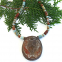 "Flute Dancer" - Kokopelli Southwest Necklace, Handmade Artisan Jasper Gemstone Jewelry flute_dancer_7.jpg