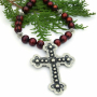 for_his_love_5_-_budded_cross_pendant_necklace_with_maroon_pearls.jpg