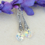 SPARKLING HEARTS - Swarovski Hearts Vintage Earrings Handmade Pewter Valentines Dangles swarovski_hearts_vintage_earrings_handmade_pewter_valentines_dangles_78b3d546.jpg