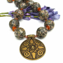 tribal_cross_pendant_necklace_with_leopard_jasper_and_amber.jpg