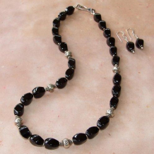 EYE SEE YOU - Black Onyx Evil Eye Sterling Handmade Necklace